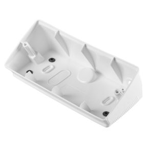 קופסה זוויתית להתקנה על הקיר - 6 מודול - לבן - chorusmart