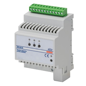 KNX Schaltaktor 3 Kanäle 16AX mit Energiemessung - REG KNX Schaltaktor 3 Kanäle 16AX mit Energiemessung - REG
