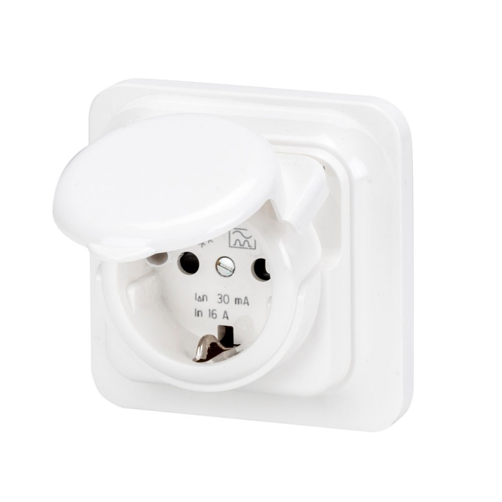  BASE CON PROTECCIÓN DIFERENCIAL - 16A 30mA IP44