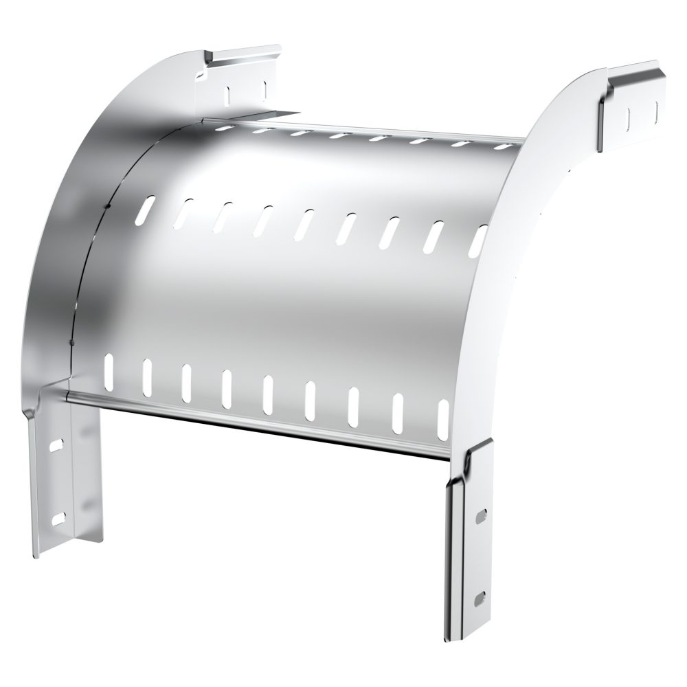  coude convexe 90° - brx50 - largeur 395mm - rayon 150° - finition hp