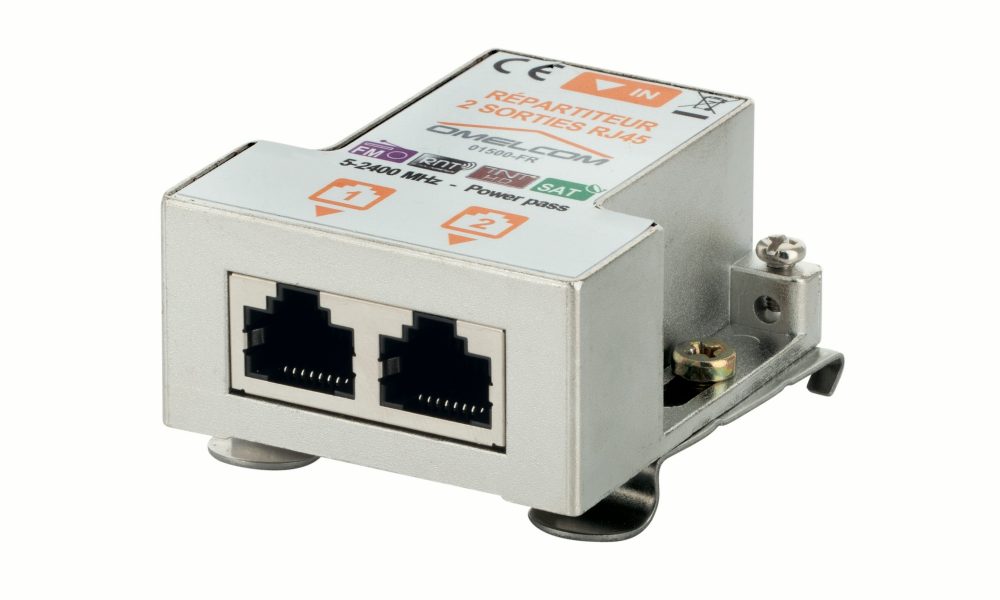  repartiteur tv-sat 2 rj 45