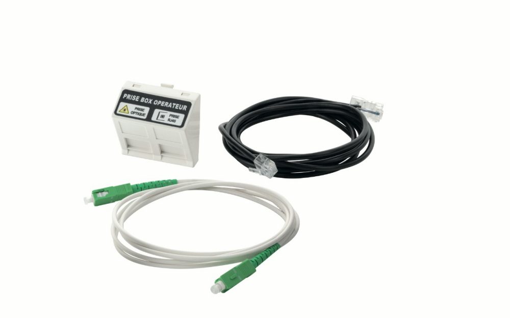  KIT CONNEXION BOX ENTREES DSL ET FO
