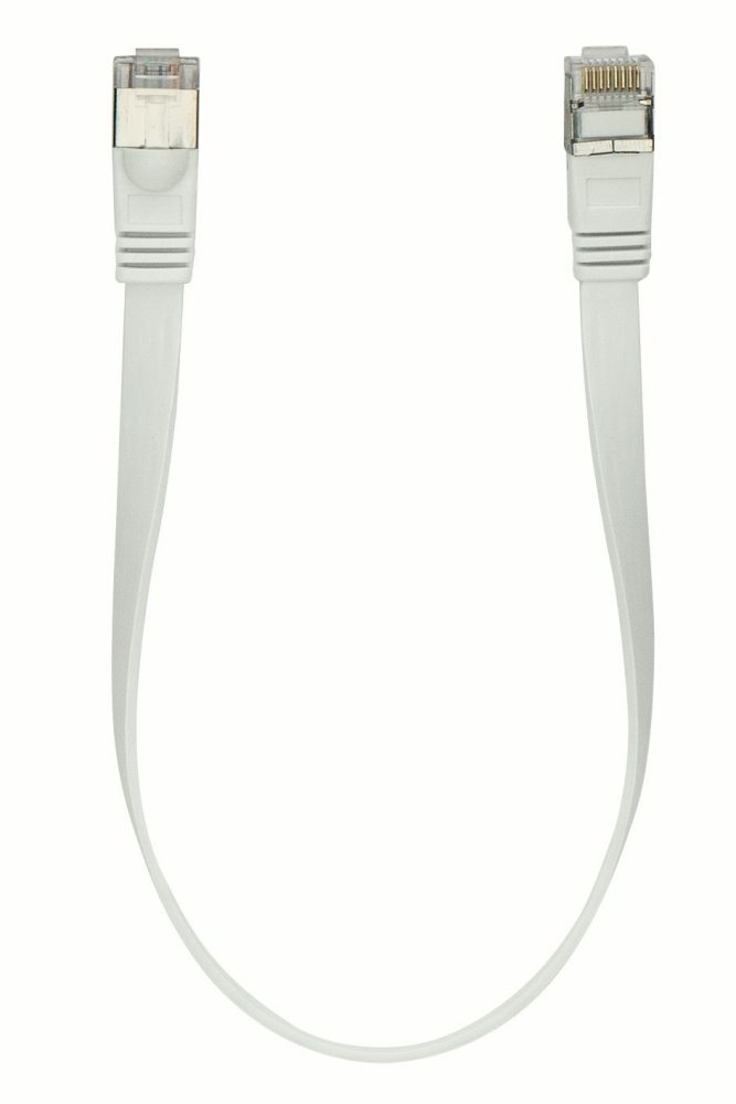  cordon plat 4p rj 45/rj 45 - l=30cm