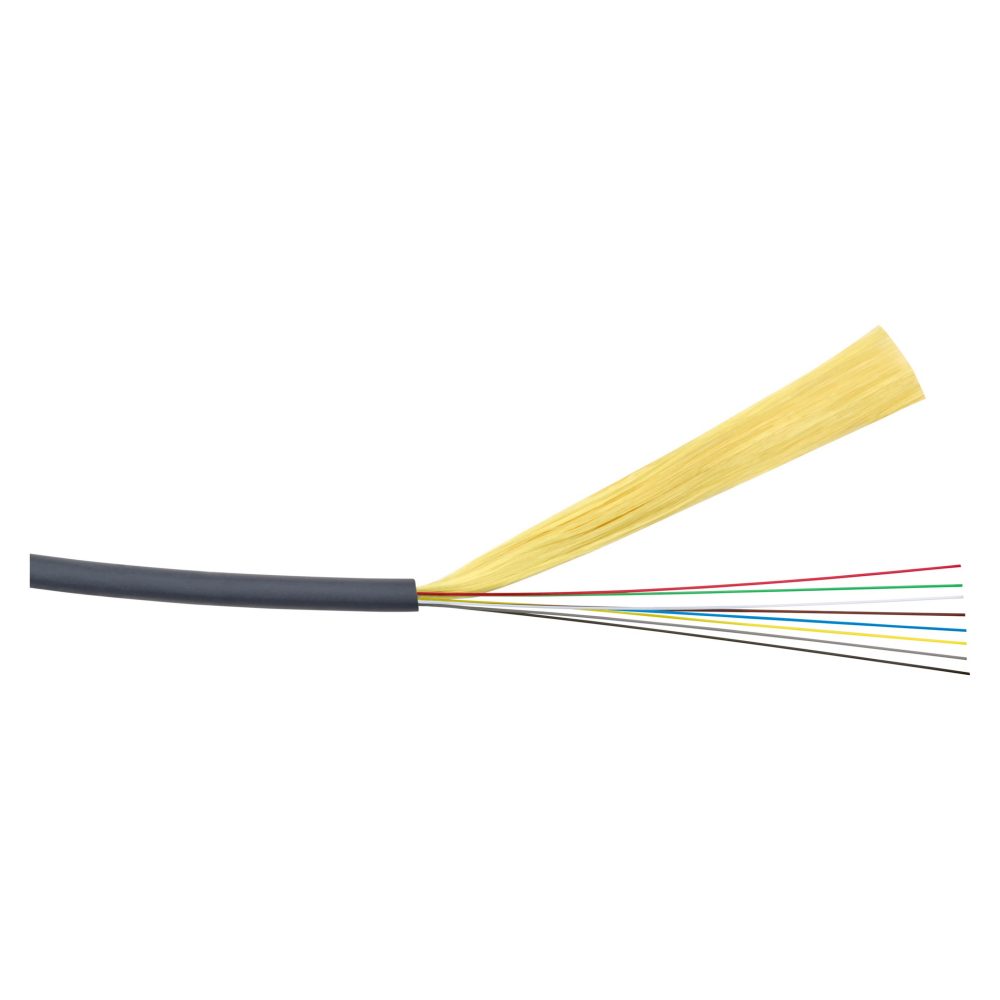  bobina 8 fibre - 500m - da esterno - nero