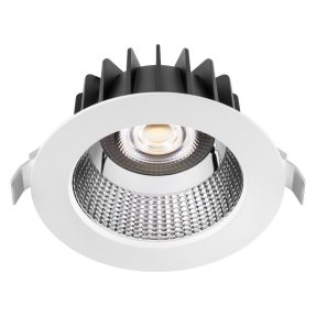 ELIA AL - S2 18W - 36° - 3000K CRI80 - ON/OFF - IP40/IP54 - CLASS II - WHITE