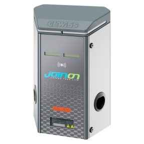 BORNE DE RECHARGE I-ON MURALE - RFID 2 x 7,4 kW T2S - COMPTEUR D'ENERGIE MID - IP55