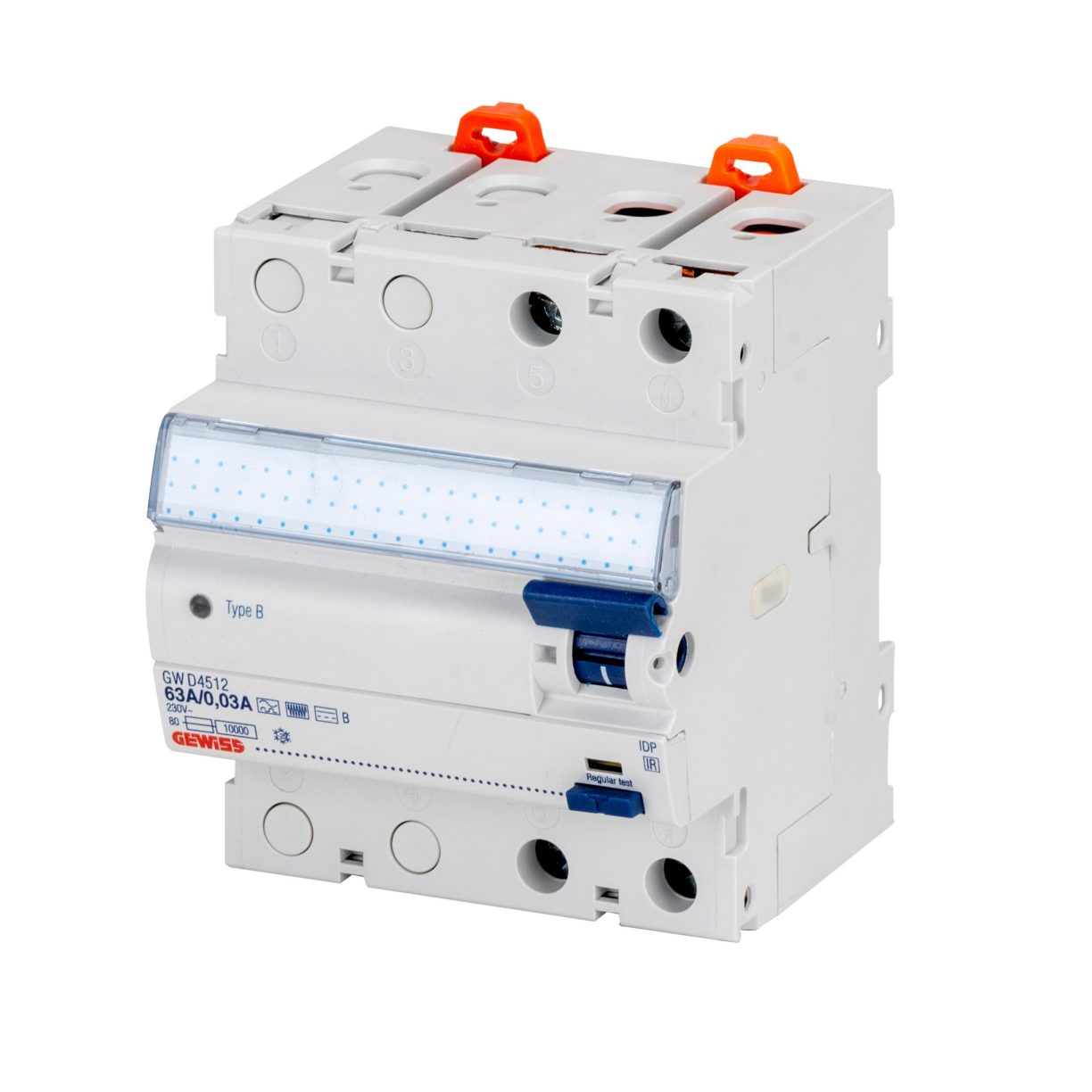 RESIDUAL CURRENT CIRCUIT BREAKER - IDP - 2P 25A TYPE B Idn=0,3A - 4 ...