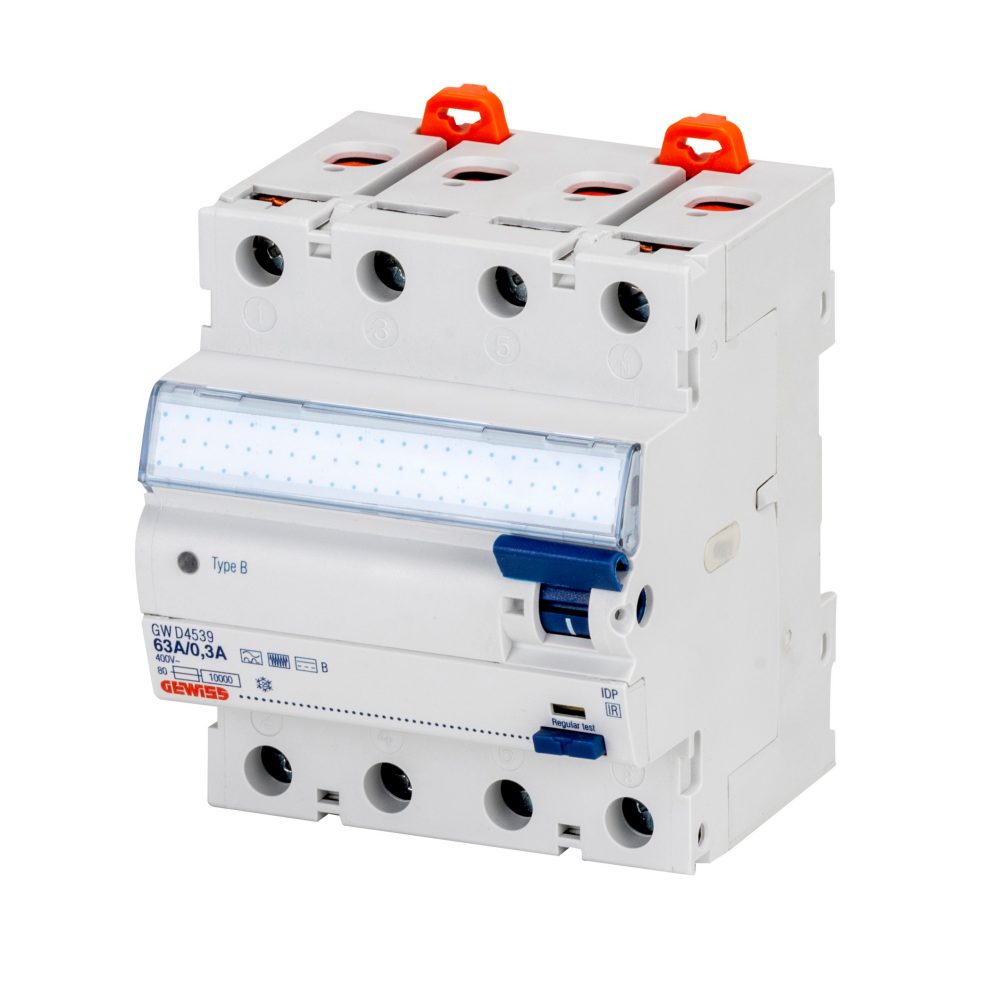 fehlerstrom-schutzschalter – idp 4p 40 a immunity typ b idn=0,03 – 4 module