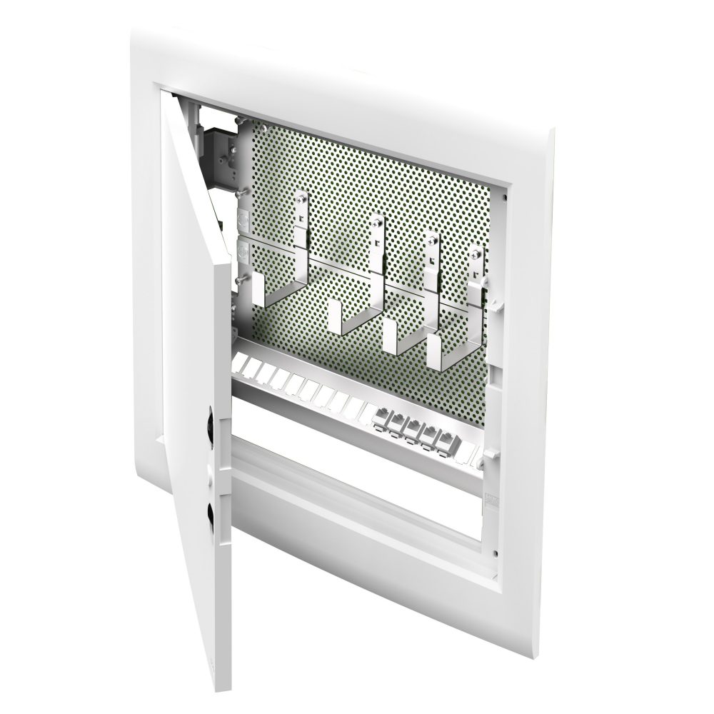  frontale quadro distribuzione segnale appartamento (qdsa) compatto 36 m