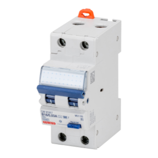 COMPACT RESIDUAL CURRENT CIRCUIT BREAKER WITH OVERCURRENT PROTECTION - 2P CURVE C 16A 10KA TYPE F Idn=0,03A - 2 MODULES