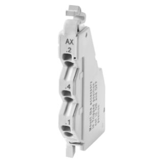 HILFSKONTAKT DER OFFENEN/GESCHLOSSENEN POSITION (AX) - FÜR MSX/D/E/M125-1600 - 1 WECHSLER