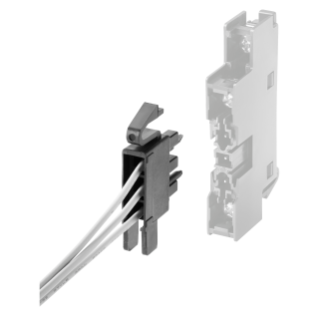 PLUG FOR INTERNAL ACCESSORIES MOUNTED ON PLUG-IN MCCB&amp;#39;S - FOR MSX125-630 - FOR AUXILIARY CONTACT