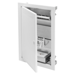 MULTIMEDIA ENCLOSURE FOR BRICKWORK WALLS 36 MODULES - WITH METAL DOOR