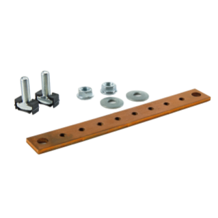 CUT-OUT COUPLING ELEMENTS FOR SHAPED BUSBAR - 4 PIECES