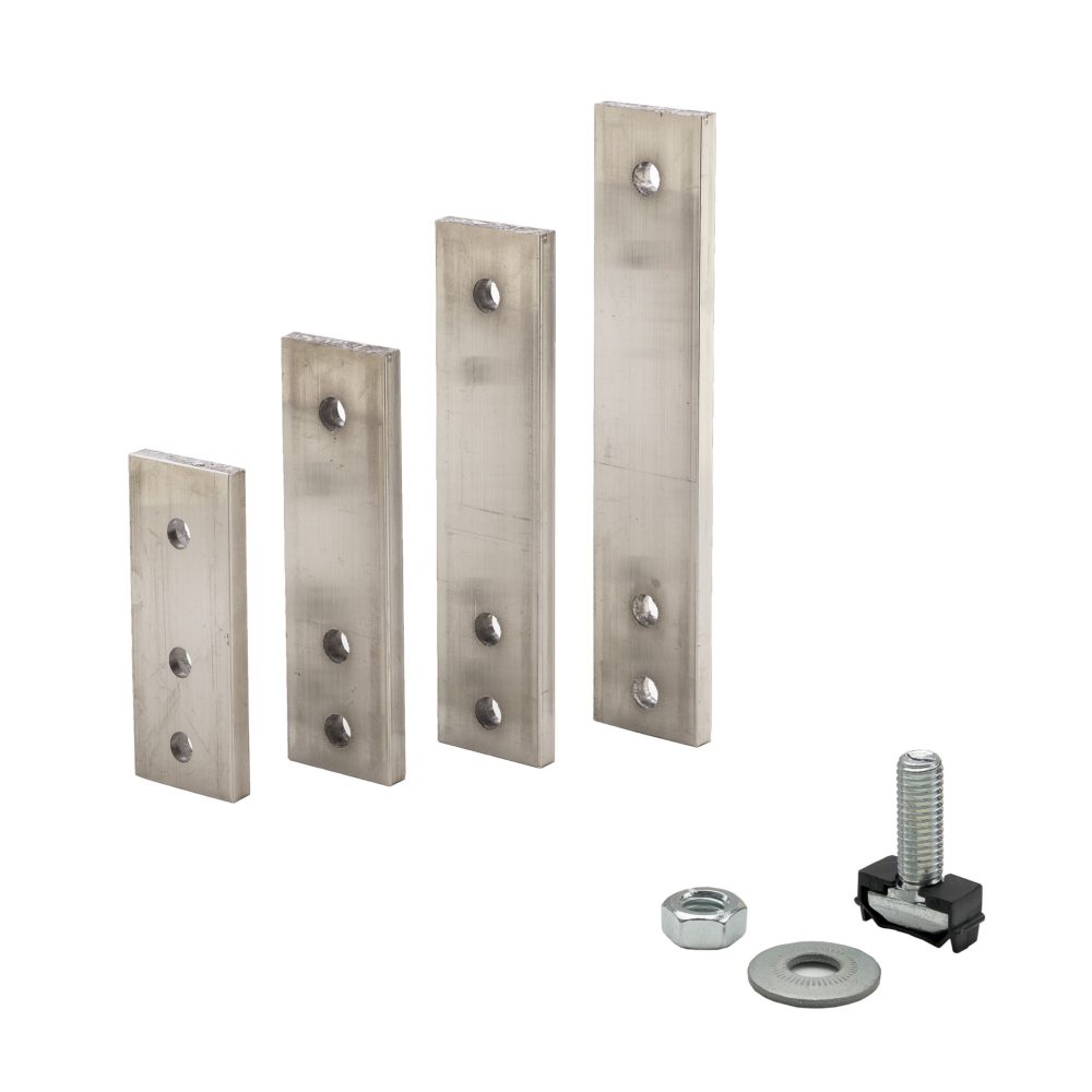  joints pour barres omnibus profilées en aluminium- 4 pièces - 1 250/1 600 a