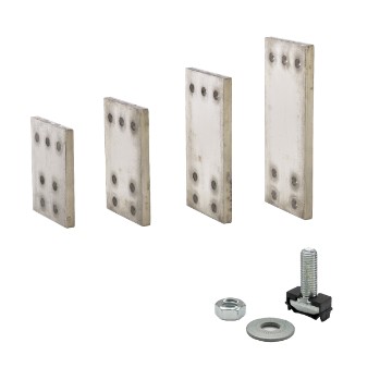 Joints for alluminium shapehd busbars