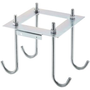 i-on - piastra di fissaggio a terra in calcestruzzo