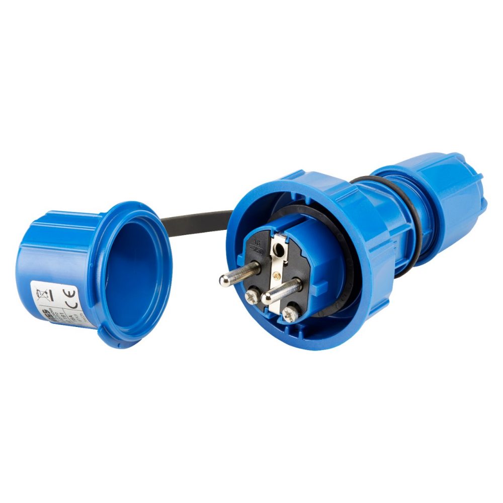  clavija schuko 2p+t ip68