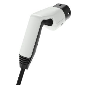 fiche/prise de recharge pour véhicule électrique - mobile - câble 5 m - type 2 - 3 pôles - 32 a - 22 kw