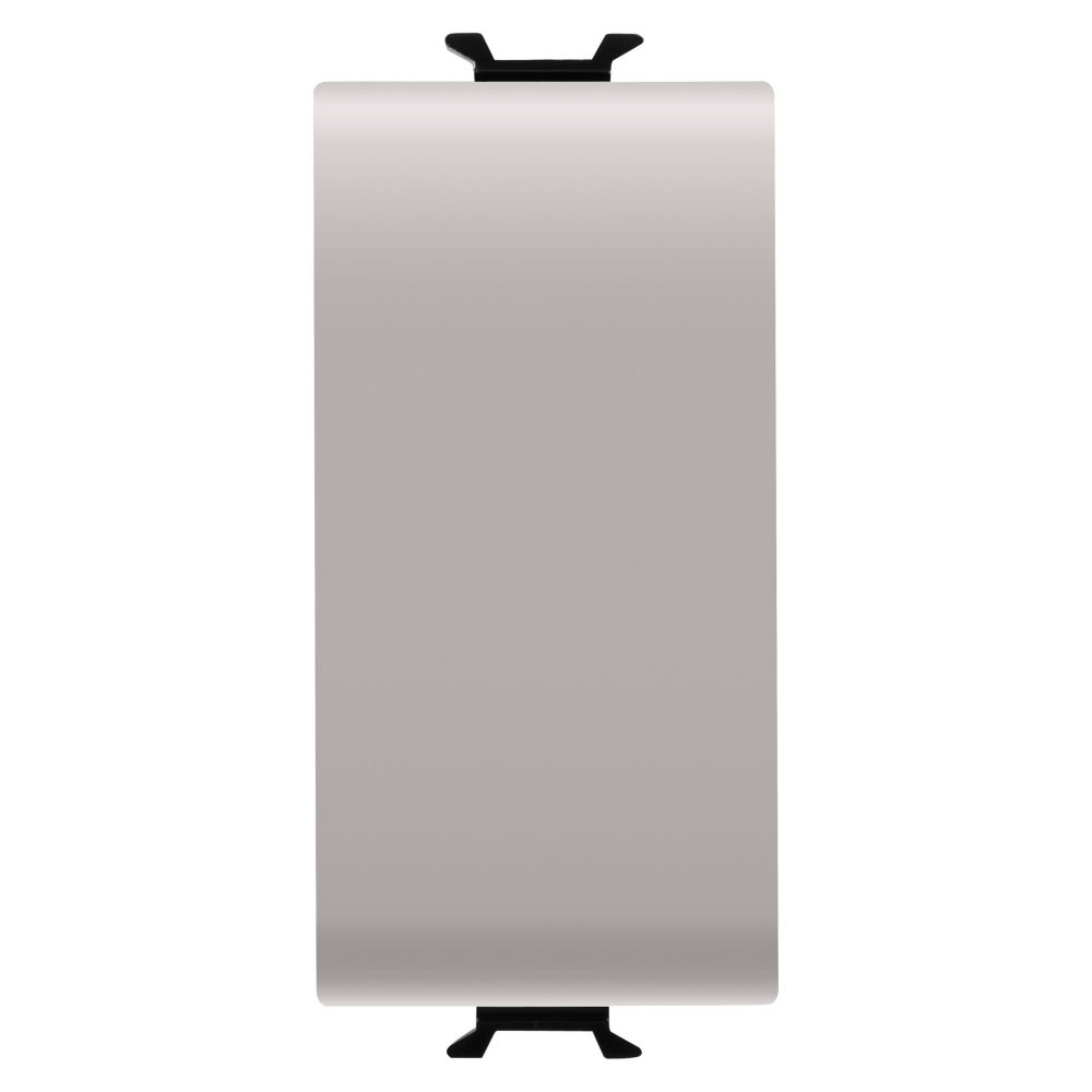  one-way switch 1p 250v ac - 16ax - neutral button - 1 module - natural satin beige - chorusmart