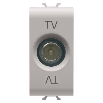 Coaxial TV sockets (5-2400 MHz), class A shielding - male IEC connector Ø 9.5 mm