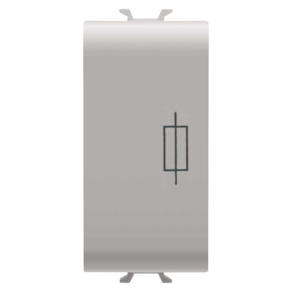  OLVADÓBIZTOSÍTÓ FOGLALAT - 250V AC 16A - 1 MODULOS - SZATÉN BÉZS - CHORUSMART