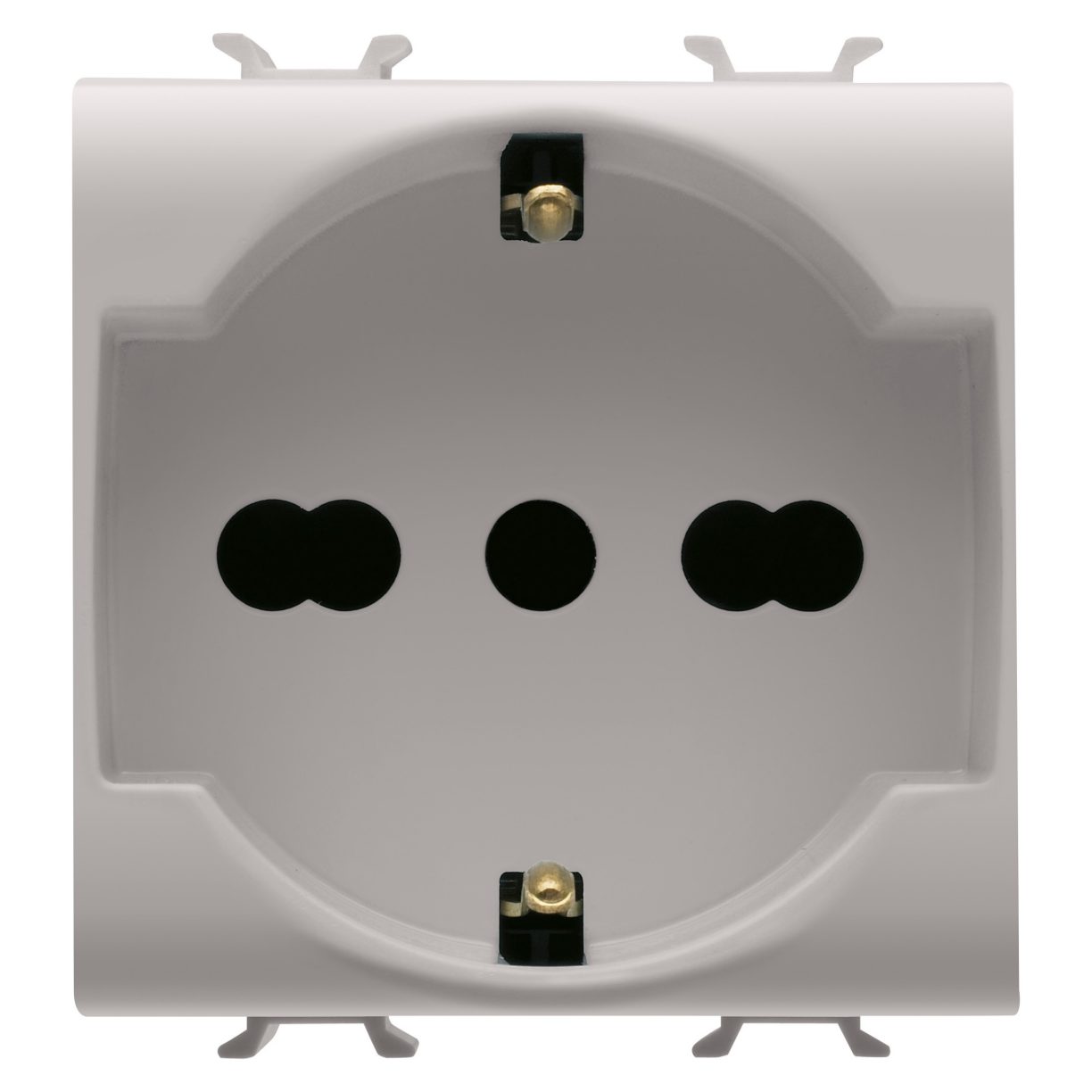 ITALIAN/GERMAN STANDARD SOCKET-OUTLET 250V ac - 2P+E 16A DUAL AMPERAGE ...