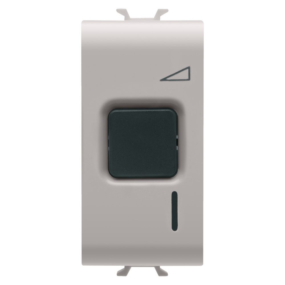  ELEKTRONISCHER REGLER - TASTER - 230 V AC50/60 Hz - OHMSCH60- 500 W / INDUKTIV 60-500 VA - 1 MODUL - NATURBEIGE SATINIERT - CHORUSMART