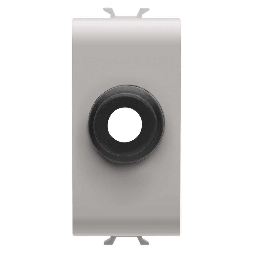  uscita cavo - 1 modulo - natural beige satinato - chorusmart