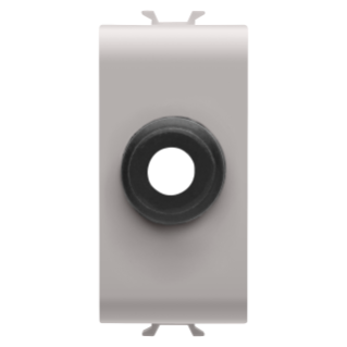 CABLE OUTLET - 1 MODULE - NATURAL SATIN BEIGE - CHORUS