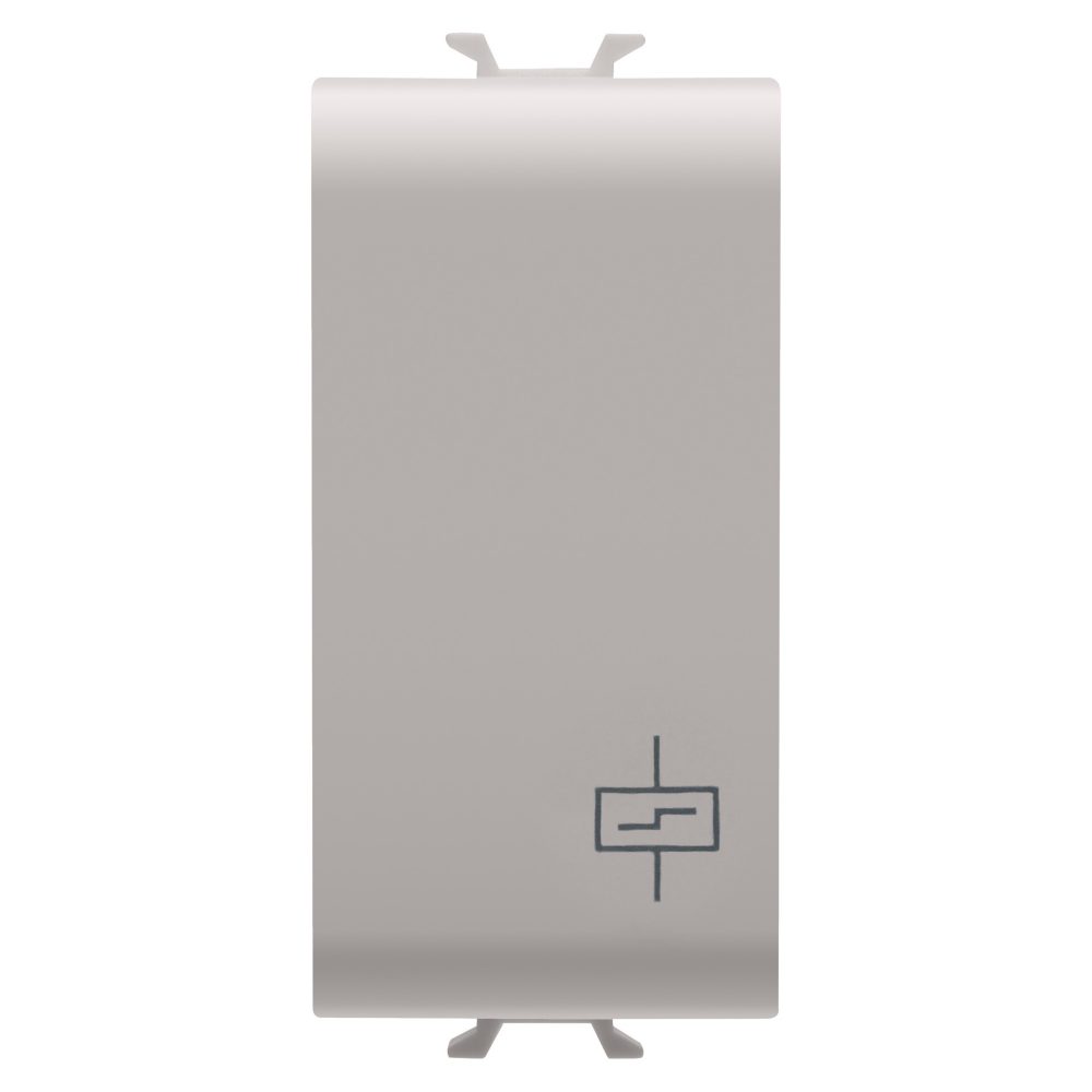  rele' passo-passo 230v ac 50/60hz - 1p 10ax 250v ac - 1 modulo - natural beige satinato - chorusmart