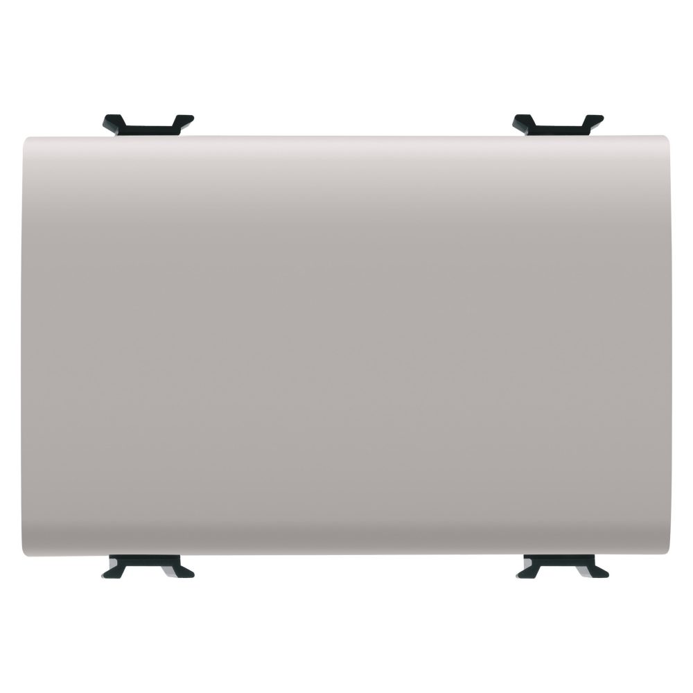  invertitore unipolare 250v ac - 16ax - tasto neutro - 3 moduli - natural beige satinato - chorusmart