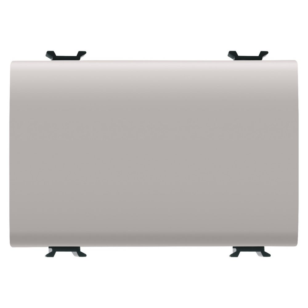  INVERTITORE UNIPOLARE 250V ac - 16AX - TASTO NEUTRO - 3 MODULI - NATURAL BEIGE SATINATO - CHORUSMART