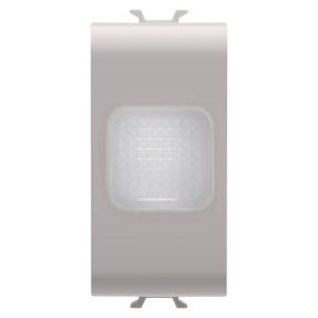 lampada anti black-out - 230v ac 50/60 hz 1h - 1 modulo - natural beige satinato - chorusmart