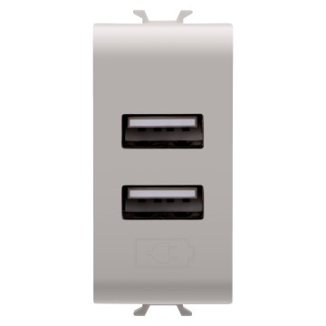 Alimentatore doppio USB per dispositivi elettronici Alimentatore doppio USB per dispositivi elettronici