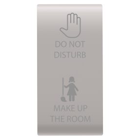 tasto intercambiabile - neutro - dnd+mur - 1 modulo - natural beige satinato - chorusmart