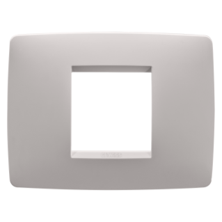 ONE PLATE - IN PAINTED TECHNOPOLYMER - 2 MODULE - NATURAL BEIGE - CHORUS