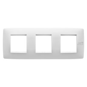 PLACCA ONE INTERNATIONAL - IN TECNOPOLIMERO - 2+2+2 POSTI ORIZZONTALE - BIANCO - ANTIBATTERICO - CHORUSMART