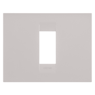 GEO PLATE - IN PAINTED TECHNOPOLYMER - 1 MODULE - NATURAL BEIGE - CHORUS