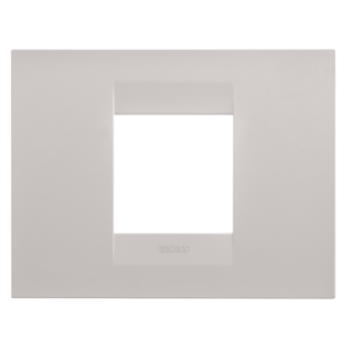 GEO PLATE - IN PAINTED TECHNOPOLYMER - 2 MODULES - NATURAL BEIGE - CHORUSMART