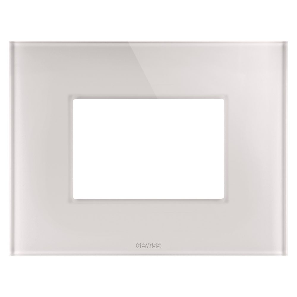  placa ice - en cristal - 3 módulos - beige natural - chorusmart
