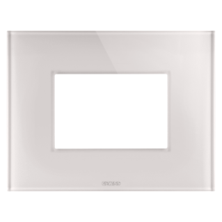 PLACCA ICE - IN GLASS - 3 MODULES - NATURAL BEIGE - CHORUS