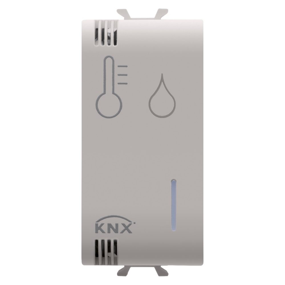  HUMIDITY/TEMPERATURE SENSOR - KNX - 1 MODULE - NATURAL BEIGE - CHORUSMART