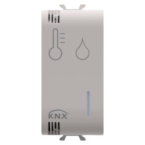 humidity/temperature sensor - knx - 1 module - natural beige - chorusmart