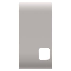 replaceable button key for push-button panel - to be completed with lens - 1 module - natural beige - chorusmart