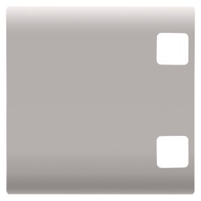 replaceable button key for push-button panel - to be completed with 2 lens - 2 modules - natural beige - chorusmart