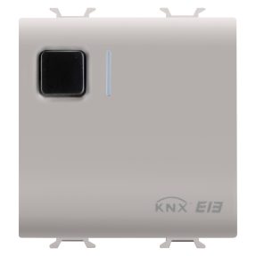 actuador on/off - 1 canal - 16a - knx - 2 módulos - beige natural - chorusmart