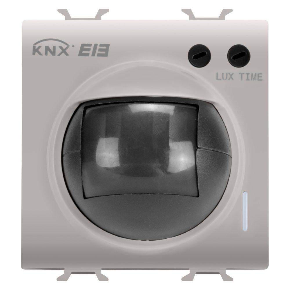  ir motion detector with twilight sensor - knx - 2 modules - natural beige - chorusmart