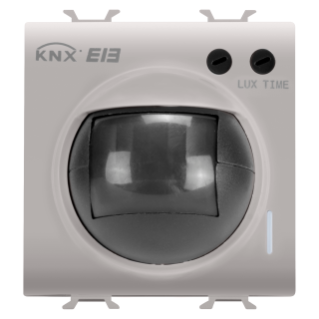 IR MOTION DETECTOR WITH TWILIGHT SENSOR - KNX - 2 MODULES - NATURAL BEIGE - CHORUS