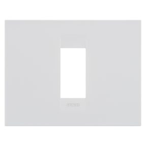 plaque geo - en technopolymère peint - 1 module - blanc satin - chorusmart